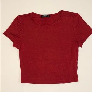 SHEIN T-Shirt Crop Top